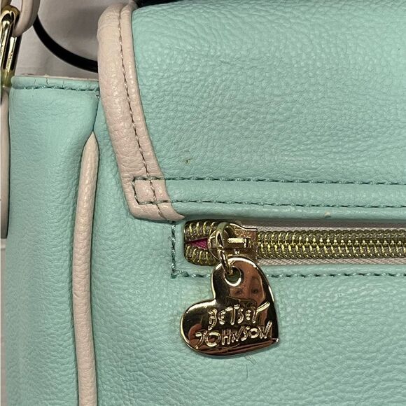 Betsey Johnson | Blue Retro Radial Dial Aux Telephone Purse Discontinued Y2K - Picture 10 of 10